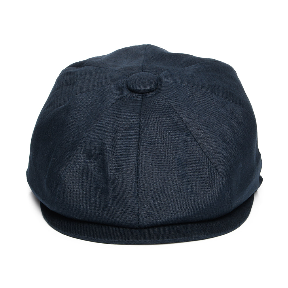 Ortega  | Gorra Newsboy Redonda de Lino