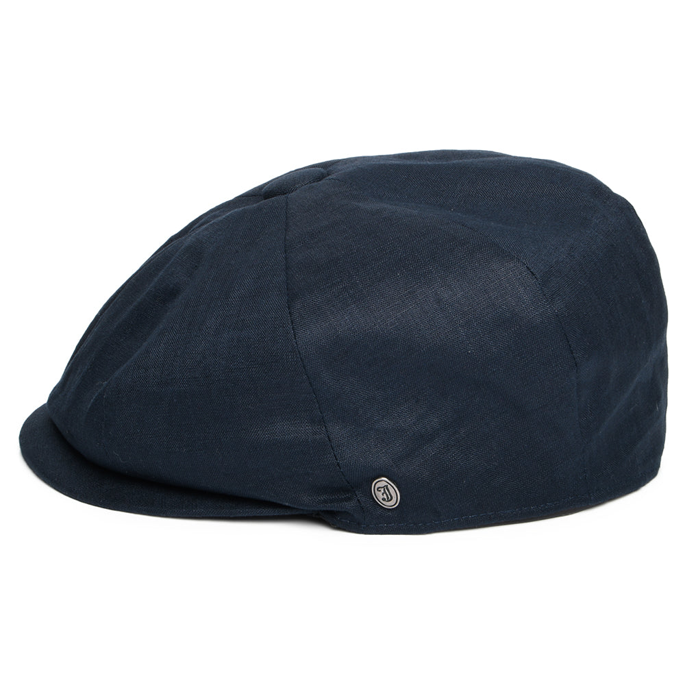 Ortega  | Gorra Newsboy Redonda de Lino