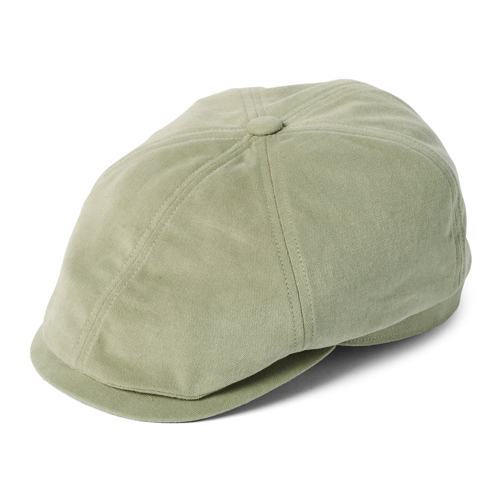 Fernando | Gorra Newsboy Redonda Hudson de Lona de Algodón