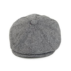Manolo | Gorra Newsboy Redonda de Lino