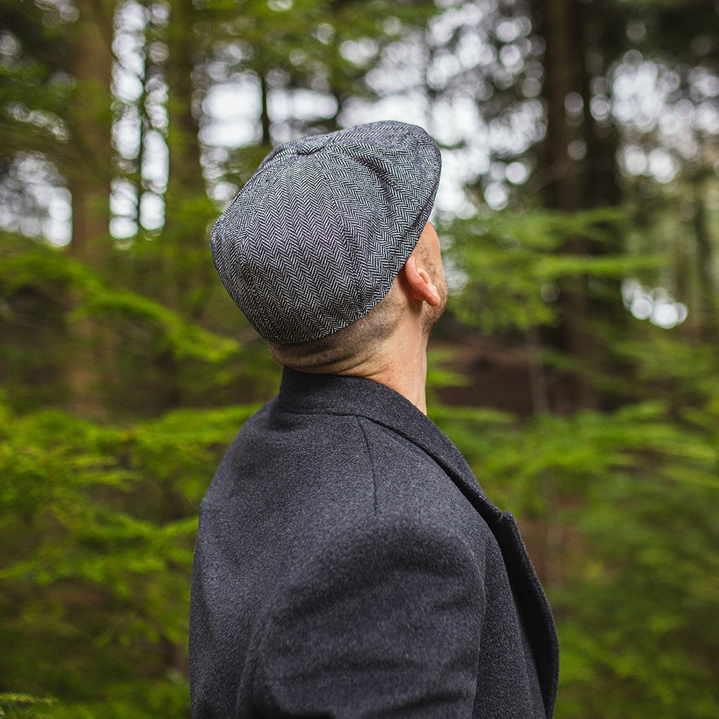 Manolo | Gorra Newsboy Redonda de Lino