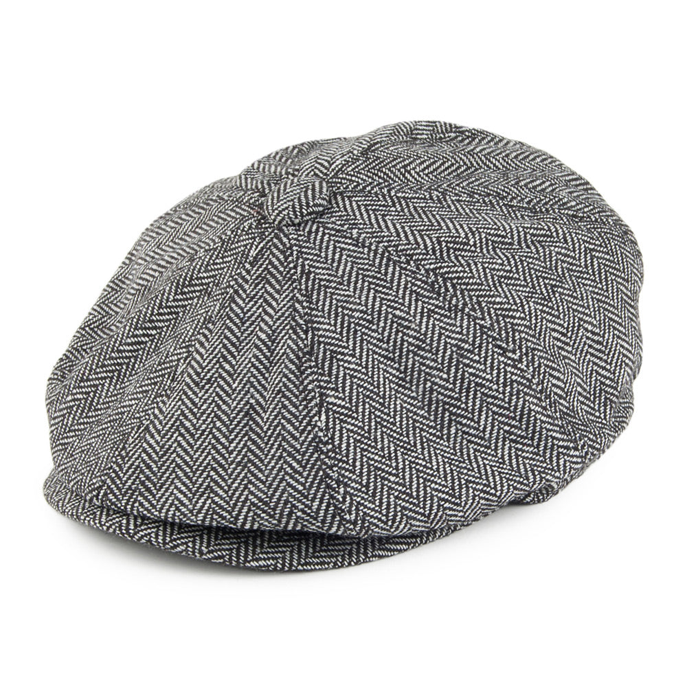 Manolo | Gorra Newsboy Redonda de Lino