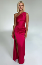 Grace | Elegant Long Slip GownSatin Maxi Dress