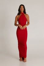 Arabella | Modern Sash Detail Maxi Dress