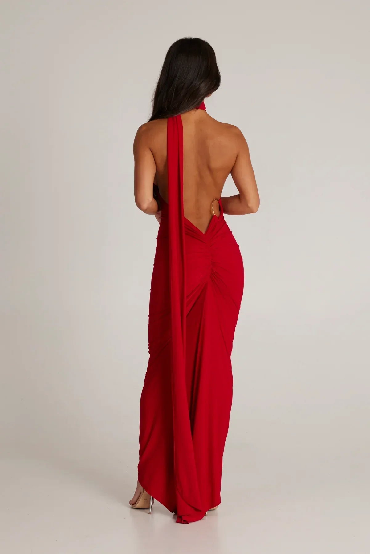 Arabella | Modern Sash Detail Maxi Dress