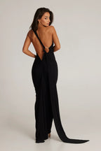 Arabella | Modern Sash Detail Maxi Dress
