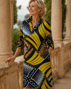 Viviana | Vestido Brillo Mediterráneo