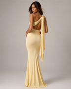 Jamie | Bridesmaid Maxi Dress in Butter