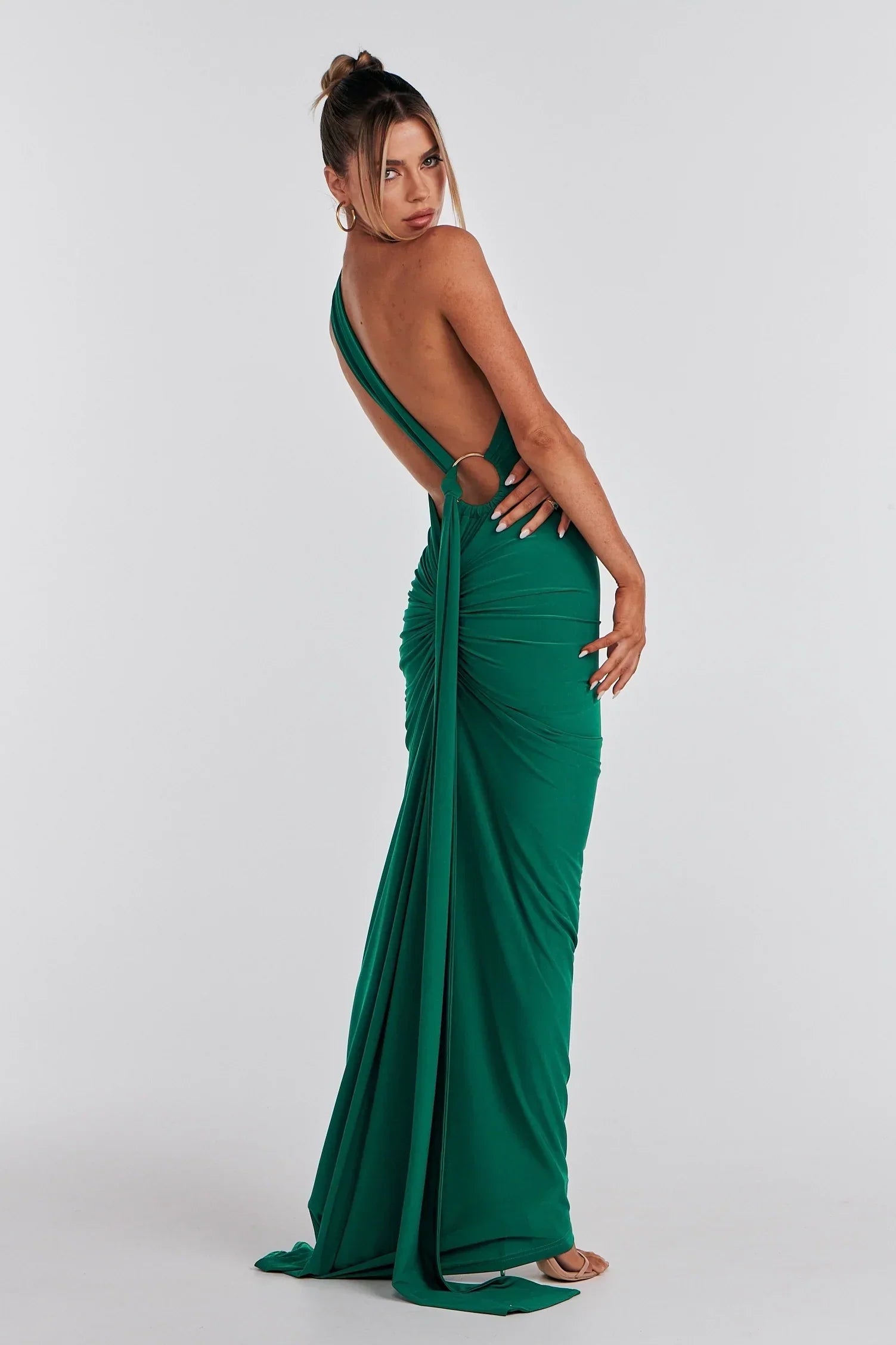 Arabella | Modern Sash Detail Maxi Dress