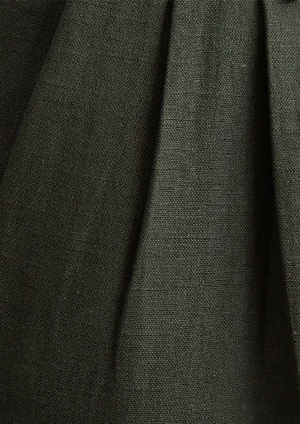 Napoli pantalones plisados costeros - Olivo