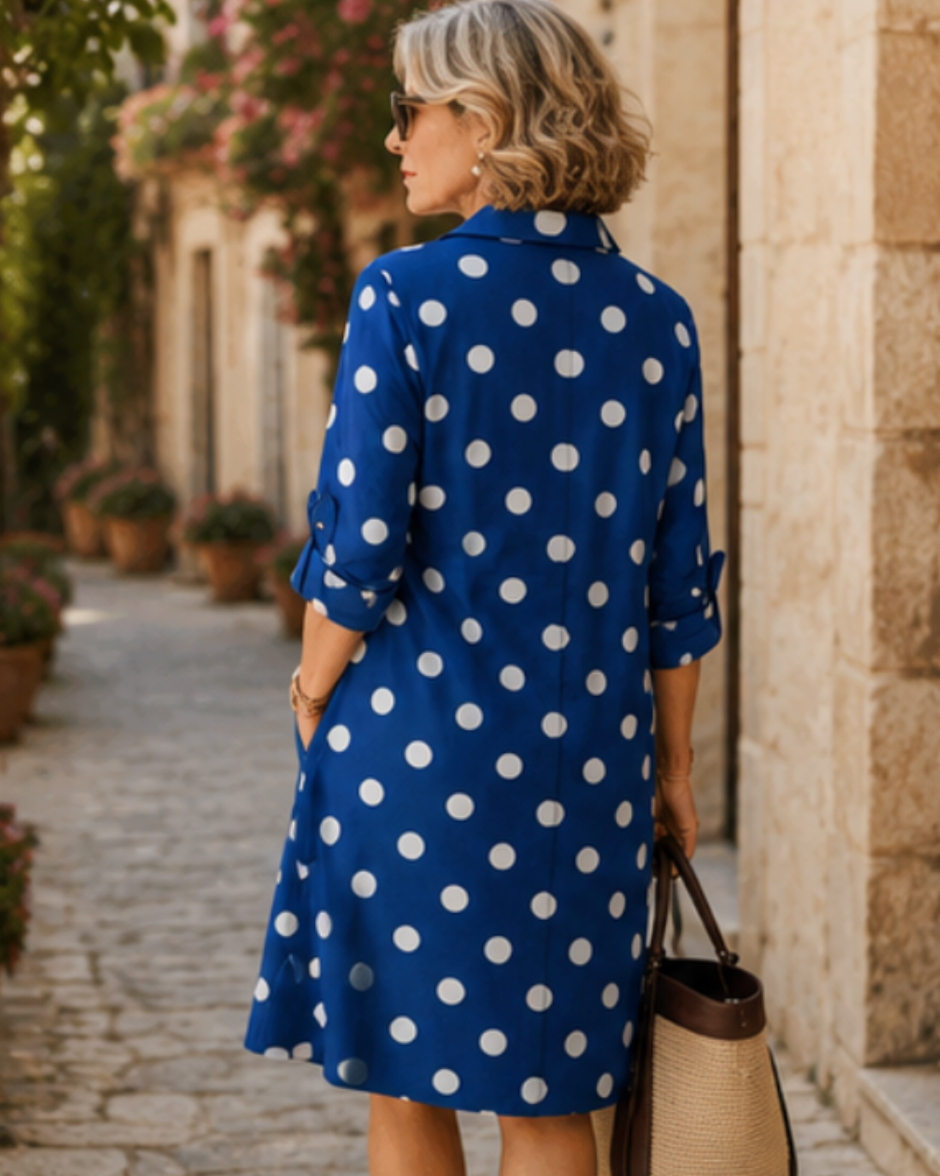 Elena | Vestido Horizonte Azul