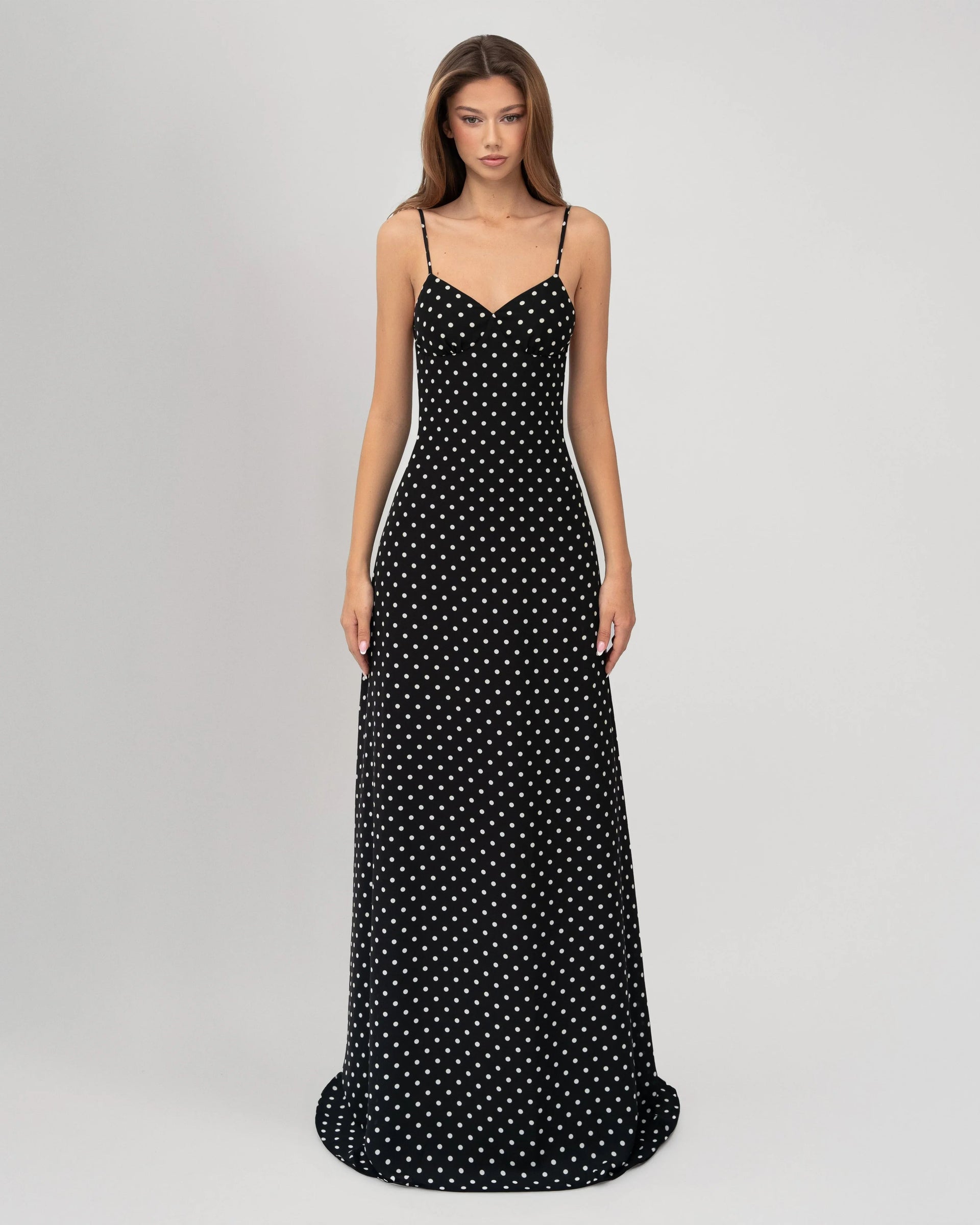 Midnight Muse Polka Maxi
