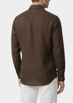 Camisa Costera de Portofino - Marrón Oscuro
