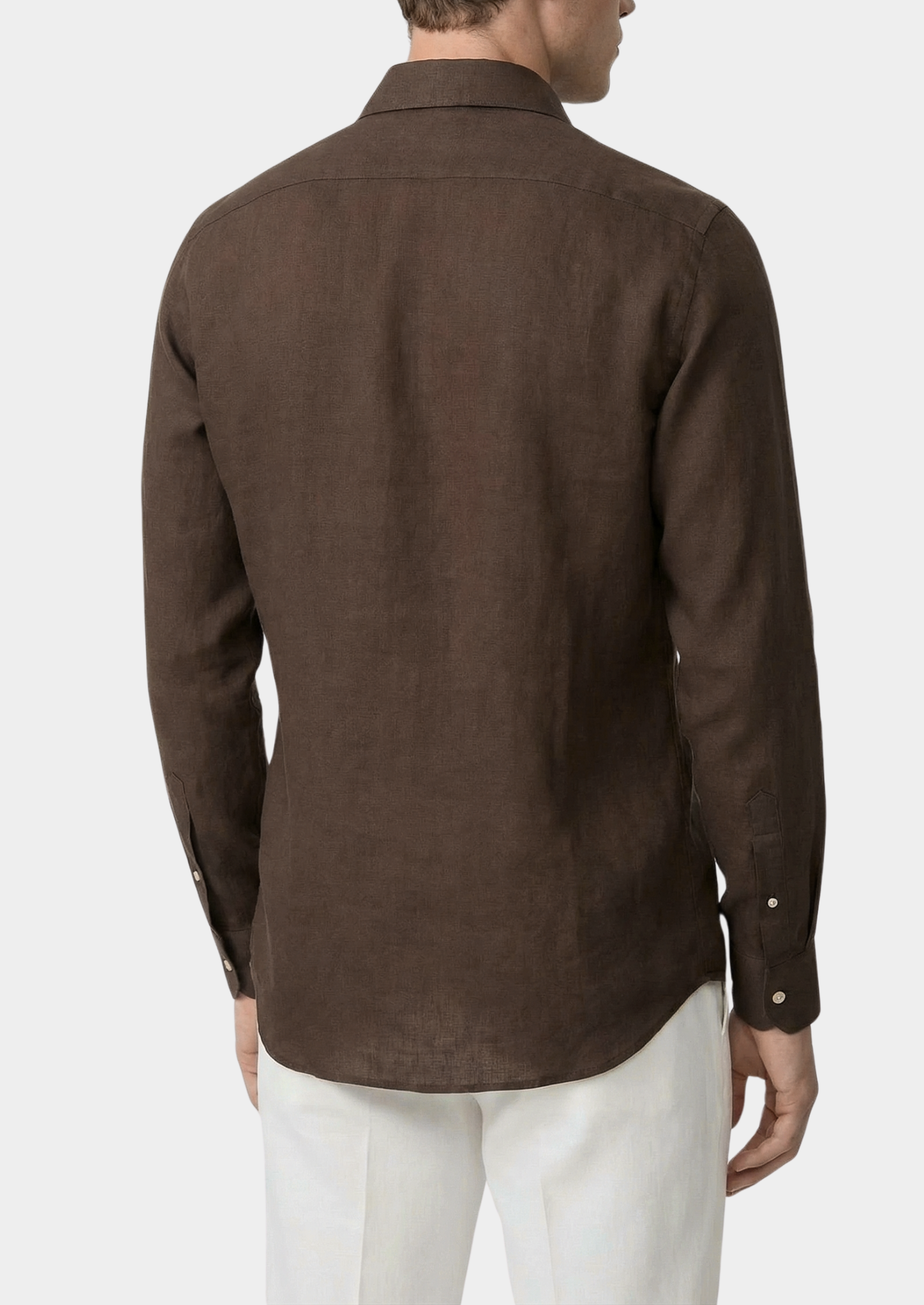 Camisa Costera de Portofino - Marrón Oscuro