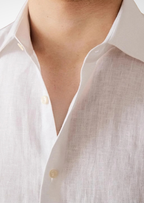 Camisa costera de Portofino - blanca