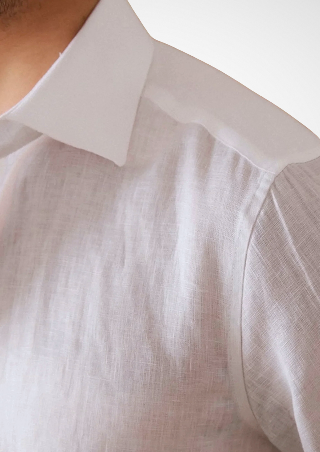 Camisa costera de Portofino - blanca