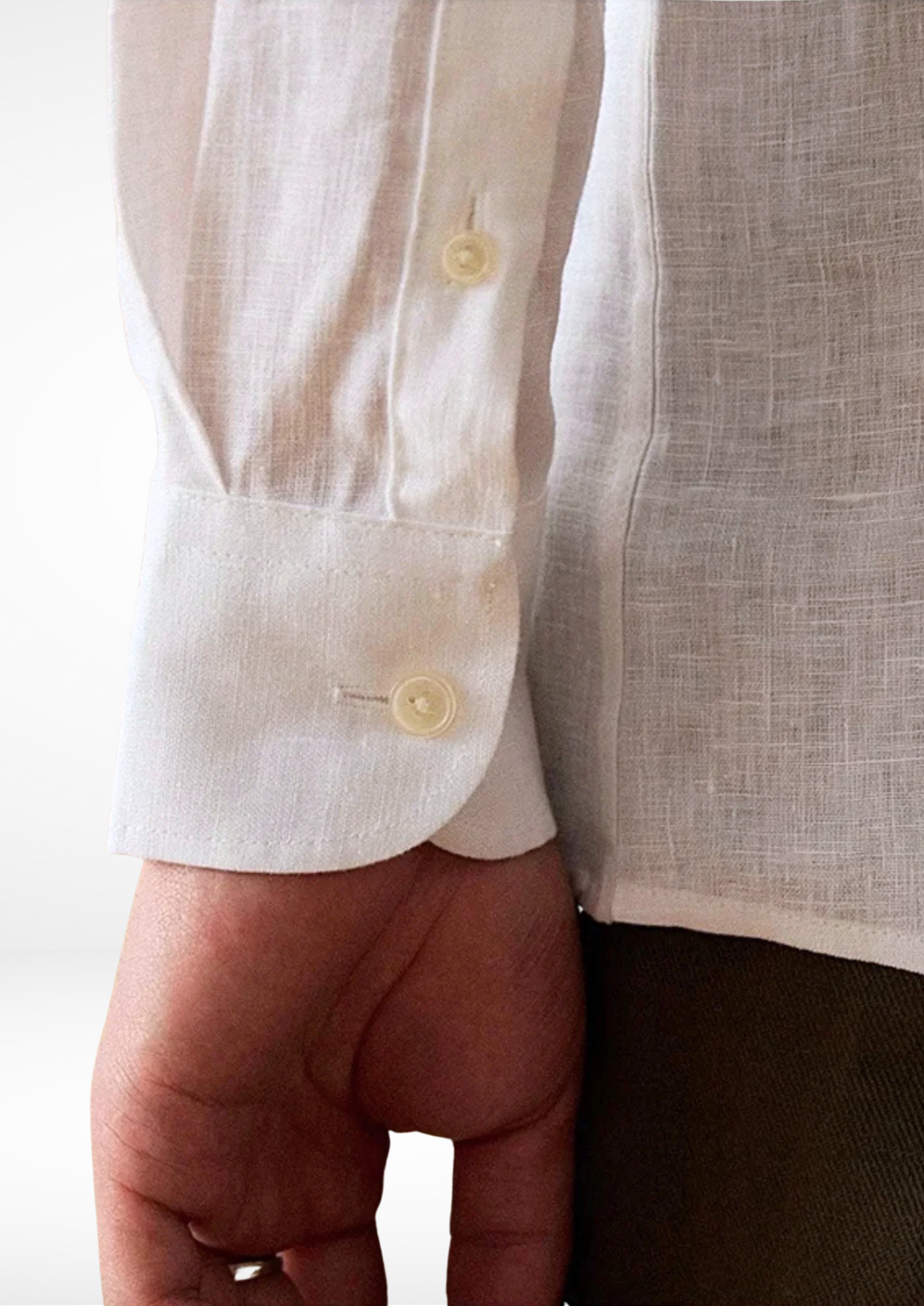 Camisa costera de Portofino - blanca