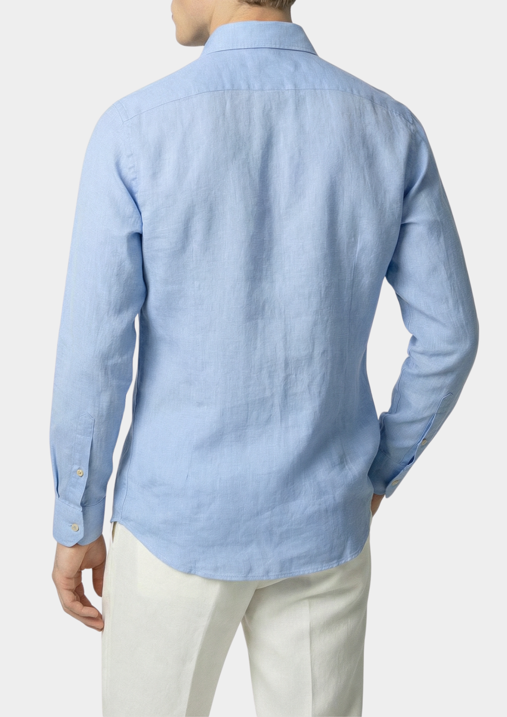 Camisa costera de Portofino - Azul claro