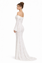 Annie | Sculpting Mesh Lined Stretch Floral Lace Dress