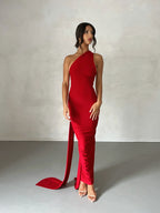 Arabella | Modern Sash Detail Maxi Dress