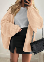 Womens Oversized Cardigan Sweaters Fall Long Lantern Sleeve Knit