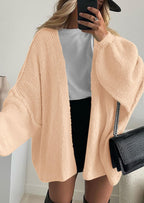 Womens Oversized Cardigan Sweaters Fall Long Lantern Sleeve Knit