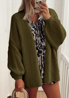 Womens Oversized Cardigan Sweaters Fall Long Lantern Sleeve Knit