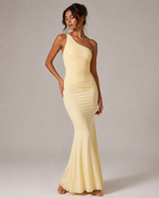 Jamie | Bridesmaid Maxi Dress in Butter