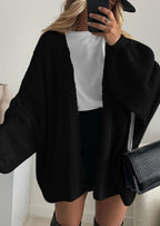 Womens Oversized Cardigan Sweaters Fall Long Lantern Sleeve Knit