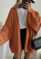 Womens Oversized Cardigan Sweaters Fall Long Lantern Sleeve Knit