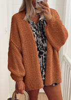Womens Oversized Cardigan Sweaters Fall Long Lantern Sleeve Knit