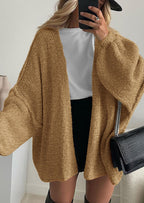 Womens Oversized Cardigan Sweaters Fall Long Lantern Sleeve Knit