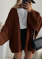 Womens Oversized Cardigan Sweaters Fall Long Lantern Sleeve Knit