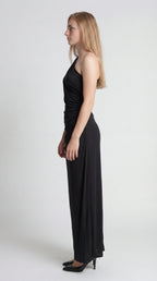 Aurora | Asymmetric Draped One-Shoulder Maxi Dress