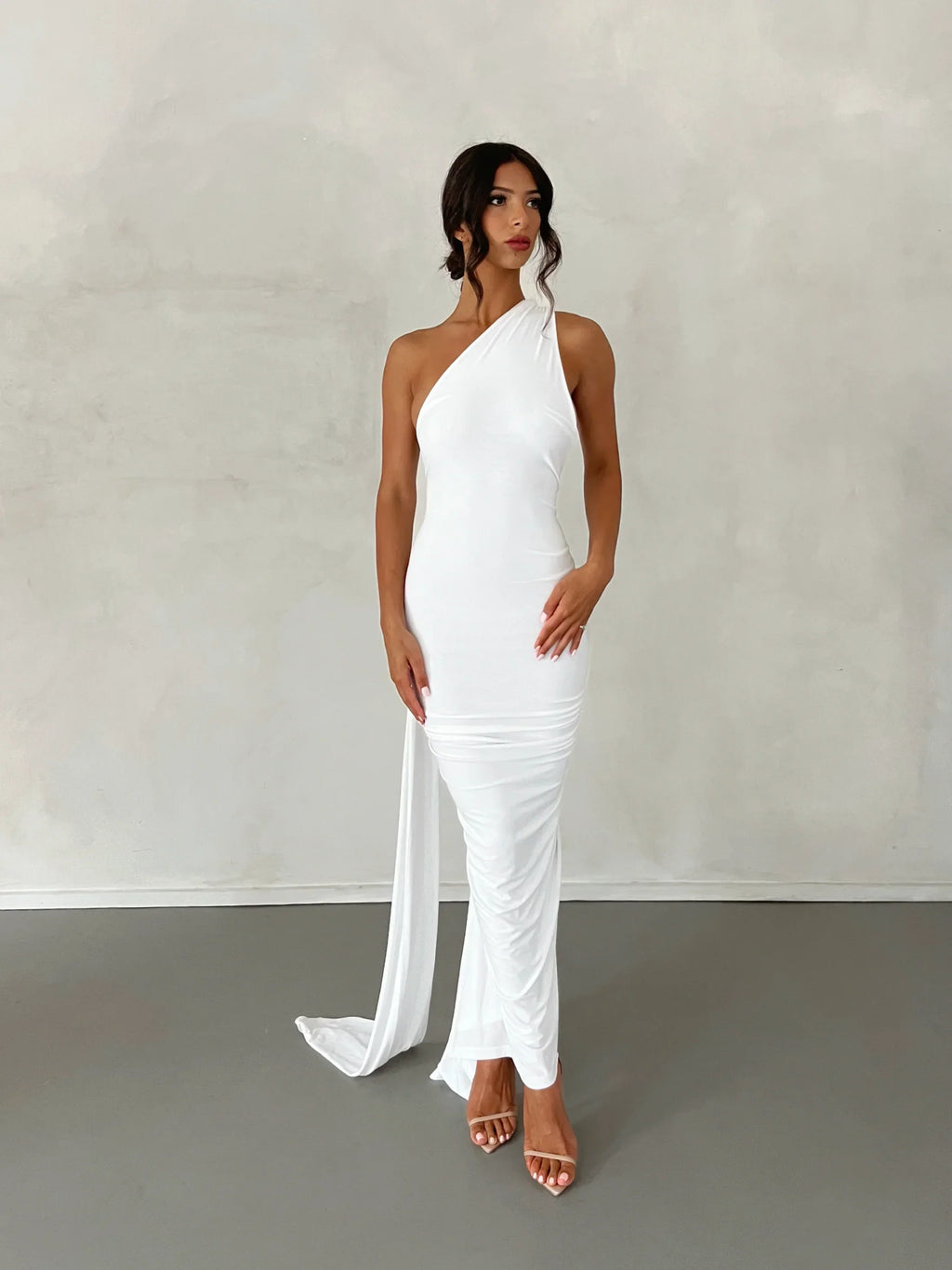 Arabella | Modern Sash Detail Maxi Dress