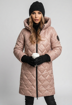 Vera | Abrigo acolchado con capucha