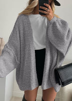 Womens Oversized Cardigan Sweaters Fall Long Lantern Sleeve Knit