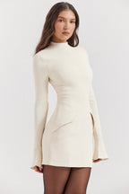 Blaire | Clean Silhouette Modern Tailored Chic Mini Dress