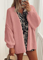 Womens Oversized Cardigan Sweaters Fall Long Lantern Sleeve Knit