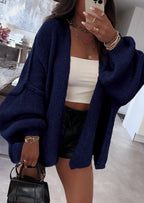 Womens Oversized Cardigan Sweaters Fall Long Lantern Sleeve Knit
