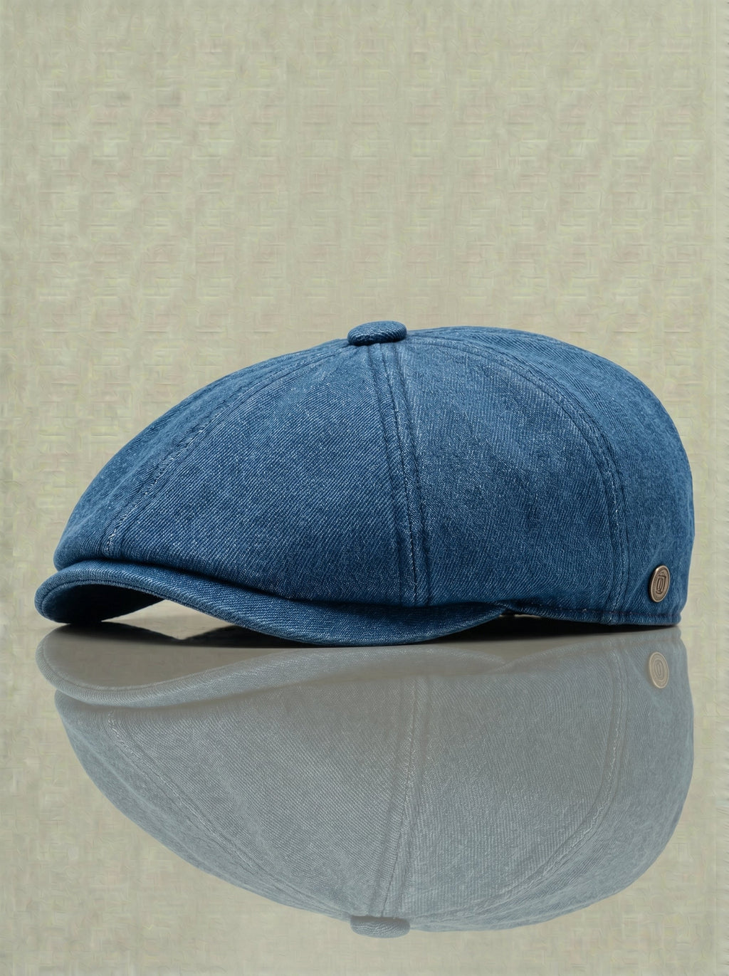 Jaxon  | Gorra Newsboy Redonda de Lino