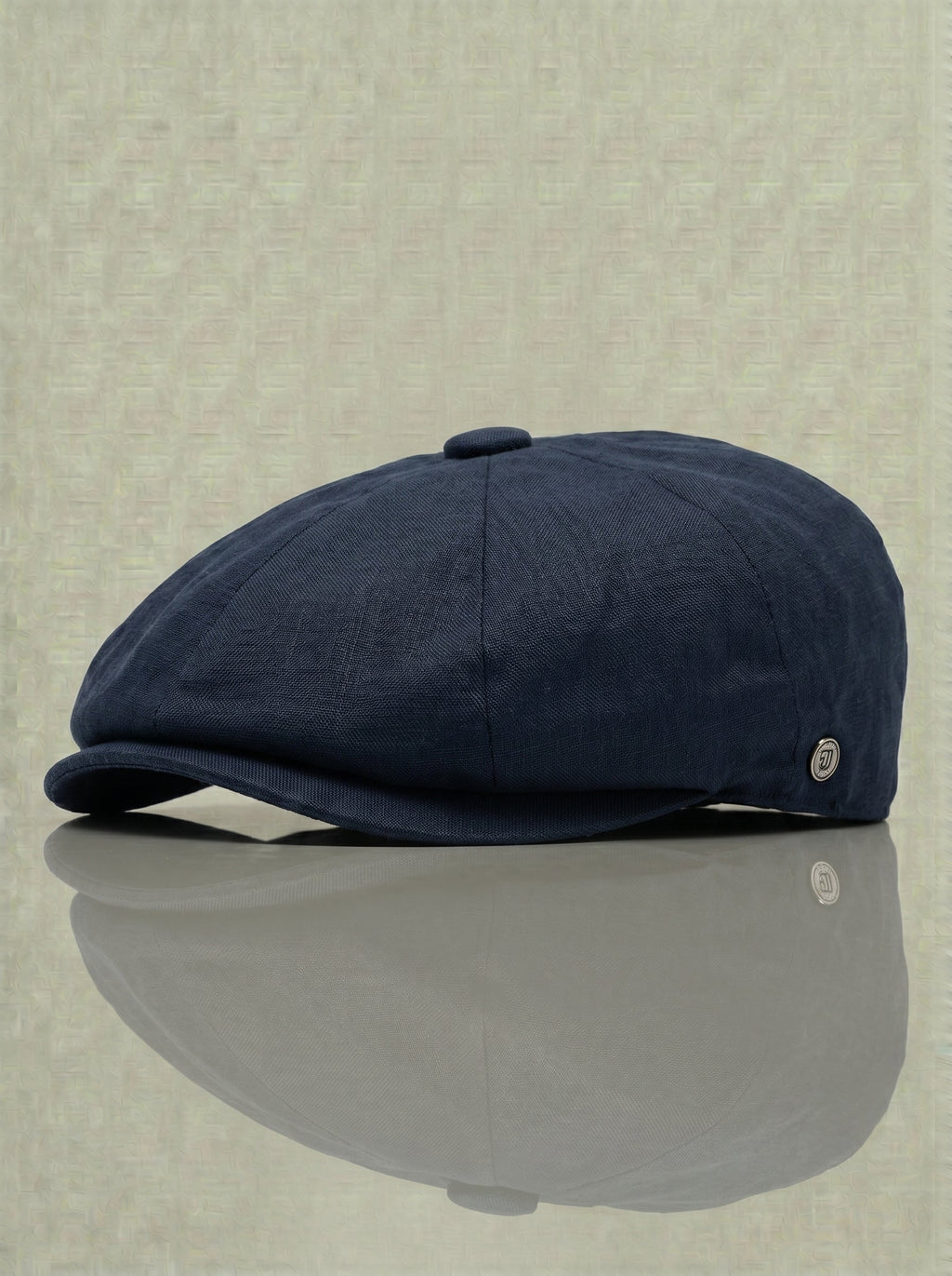 Ortega  | Gorra Newsboy Redonda de Lino