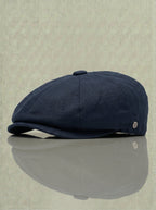 Ortega  | Gorra Newsboy Redonda de Lino