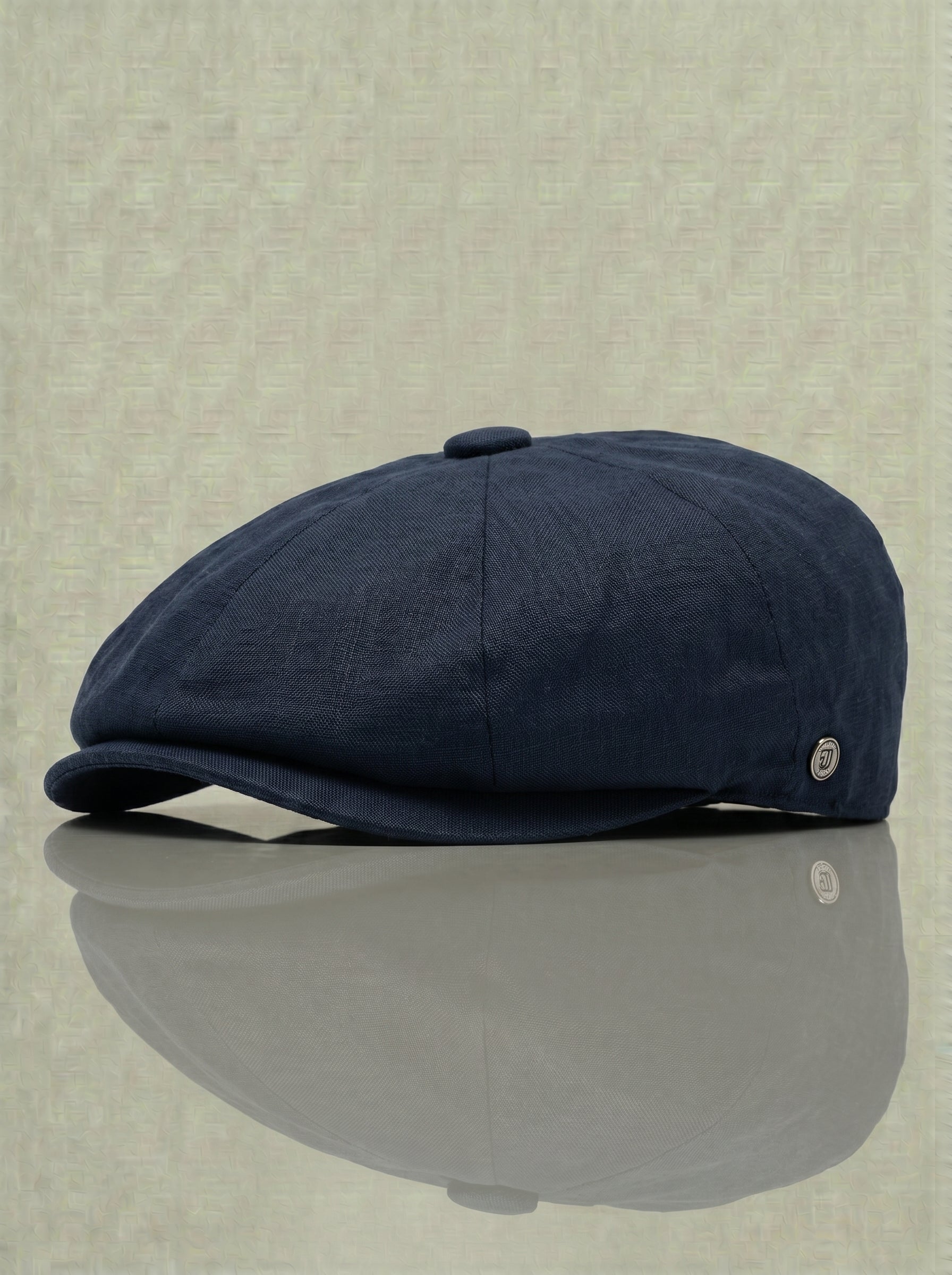Ortega  | Gorra Newsboy Redonda de Lino