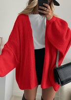 Womens Oversized Cardigan Sweaters Fall Long Lantern Sleeve Knit