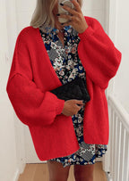 Womens Oversized Cardigan Sweaters Fall Long Lantern Sleeve Knit