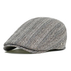 César | Gorra Lino a Rayas