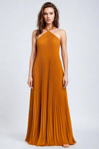 Selena | Timeless Sleek Silhouette Evening Maxi Dress