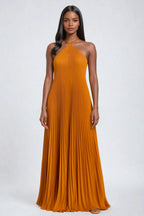 Selena | Timeless Sleek Silhouette Evening Maxi Dress