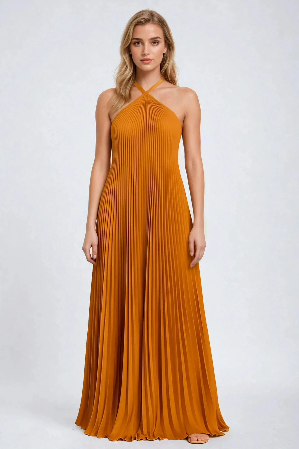 Selena | Timeless Sleek Silhouette Evening Maxi Dress